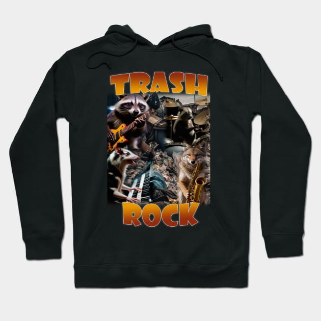 Trash Rock Hoodie by Meat Beat